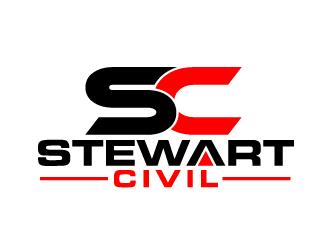 Stewart Civil logo design by AamirKhan