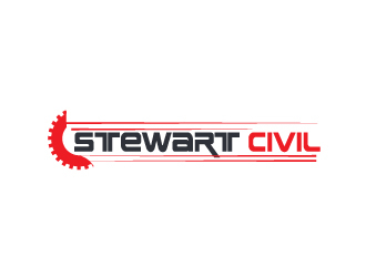 Stewart Civil logo design by webmall