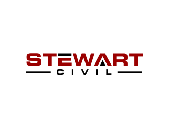 Stewart Civil logo design by creator_studios