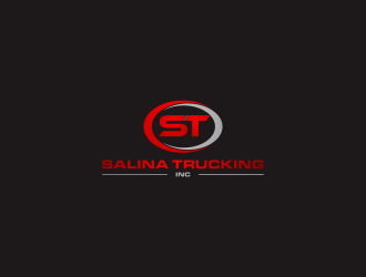 Salina Trucking Inc logo design by kurnia