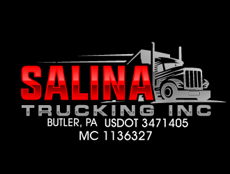 Salina Trucking Inc logo design by AamirKhan