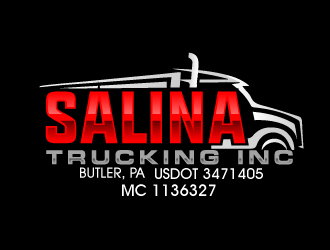 Salina Trucking Inc logo design by AamirKhan