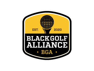 Black Golf Alliance logo design by Ultimatum