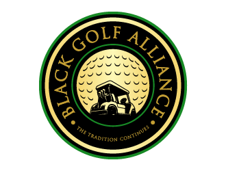 Black Golf Alliance logo design by Ultimatum