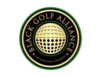 Black Golf Alliance logo design by Ultimatum