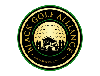 Black Golf Alliance logo design by Ultimatum