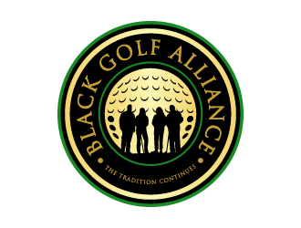 Black Golf Alliance logo design by Ultimatum