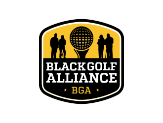 Black Golf Alliance logo design by Ultimatum