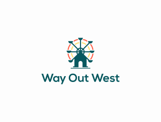 Way Out West logo design by nangrus