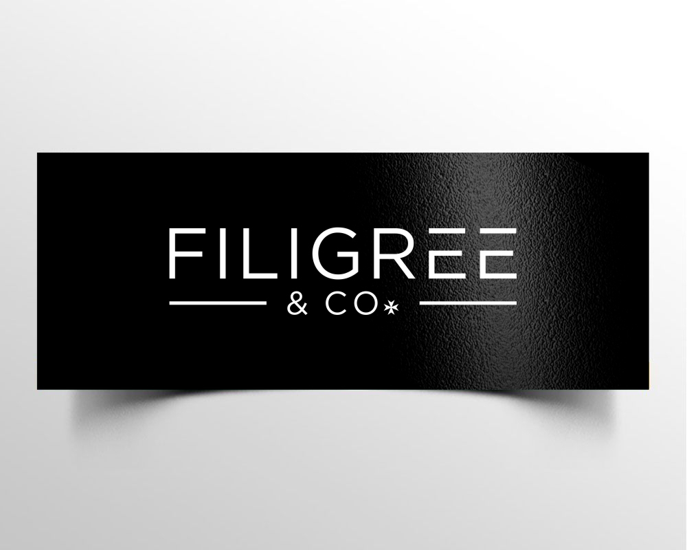 Filigree & Co. logo design by ManishKoli