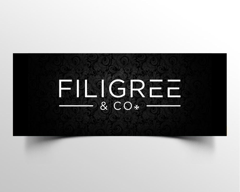 Filigree & Co. logo design by ManishKoli