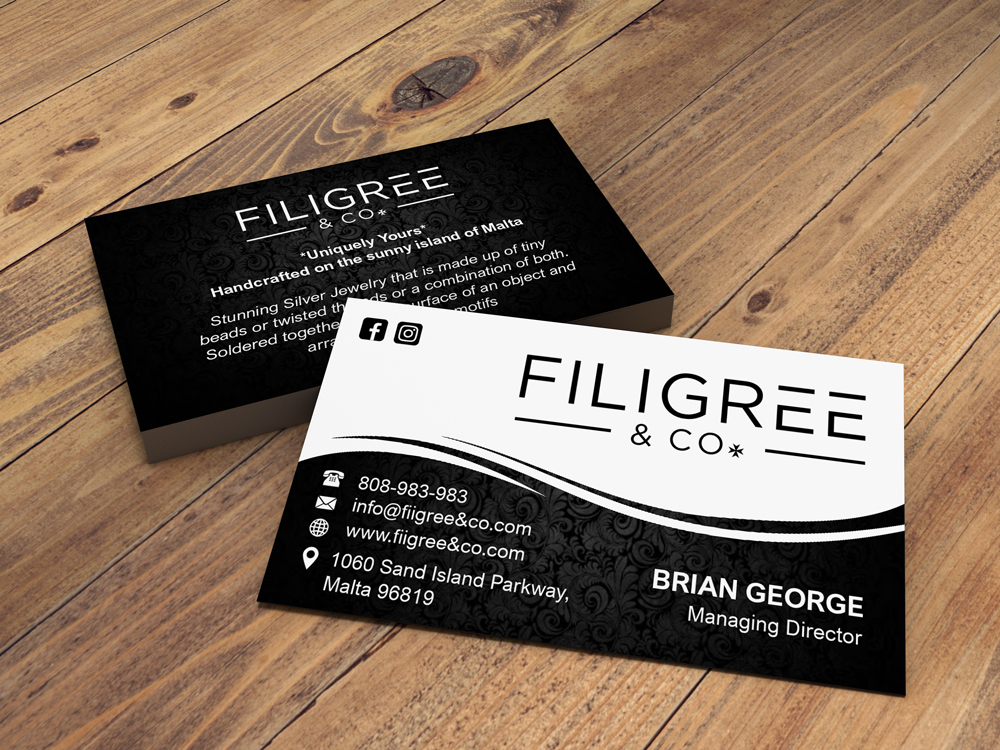 Filigree & Co. logo design by ManishKoli