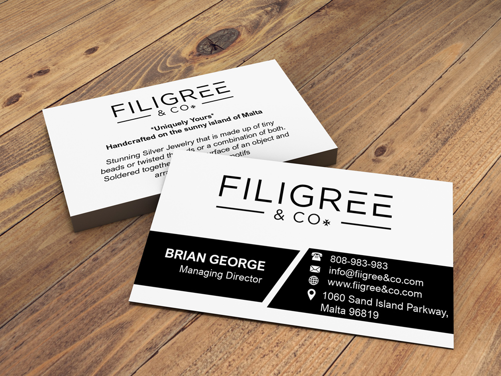 Filigree & Co. logo design by ManishKoli