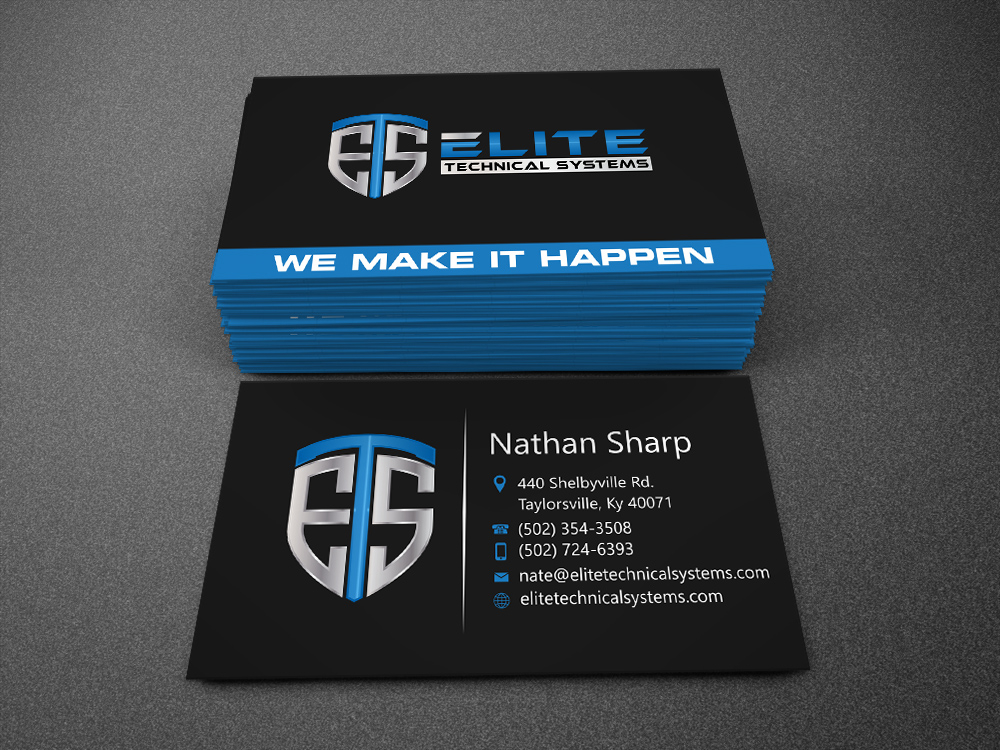 Elite Technical Systems logo design by Girly