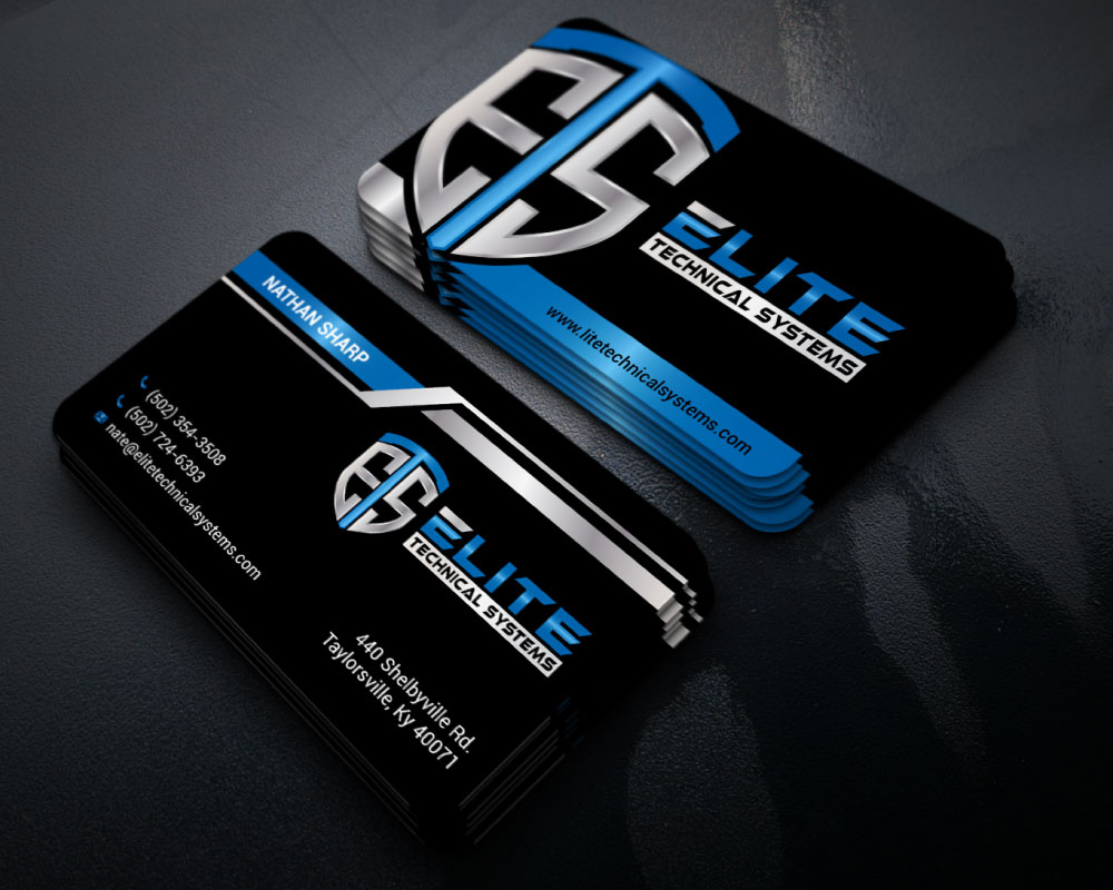 Elite Technical Systems logo design by Boomstudioz