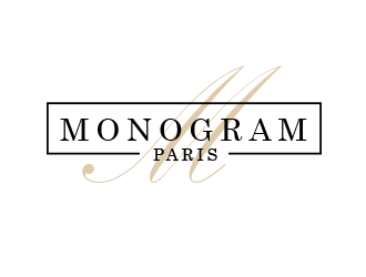 MONOGRAM Paris logo design by BeDesign