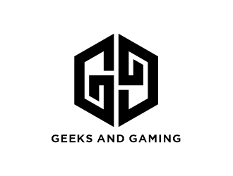 Geeks and Gaming logo design by evdesign