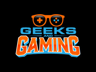 Geeks and Gaming logo design by daywalker