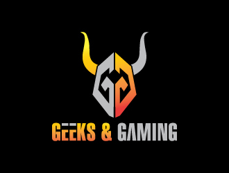 Geeks and Gaming logo design by Erasedink