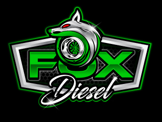 Fox Diesel logo design by LucidSketch