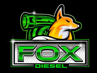 Fox Diesel logo design by LucidSketch