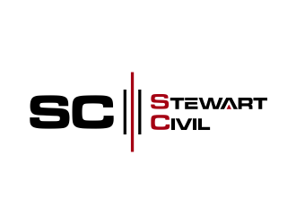 Stewart Civil logo design by ammad