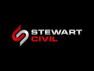 Stewart Civil logo design by CreativeKiller