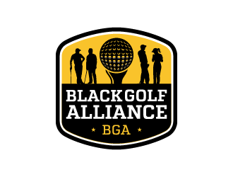 Black Golf Alliance logo design by Ultimatum