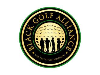 Black Golf Alliance logo design by Ultimatum