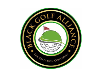 Black Golf Alliance logo design by AamirKhan