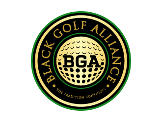 Black Golf Alliance logo design by Ultimatum