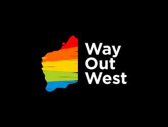 Way Out West logo design by gusth!nk