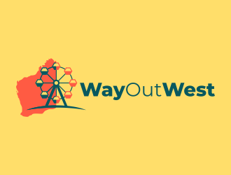 Way Out West logo design by ekitessar