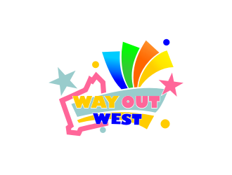 Way Out West logo design by protein