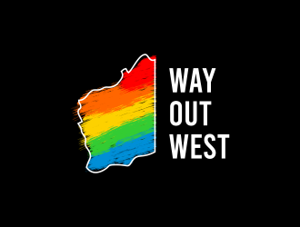 Way Out West logo design by gusth!nk