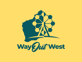 Way Out West logo design by ekitessar