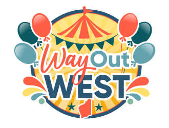 Way Out West logo design by coco