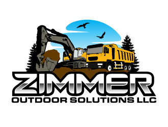 Zimmer outdoor solutions llc logo design by AamirKhan