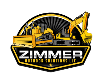 Zimmer outdoor solutions llc logo design by AamirKhan