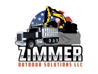 Zimmer outdoor solutions llc logo design by AamirKhan