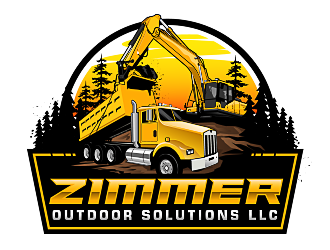 Zimmer outdoor solutions llc logo design by scriotx