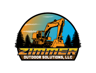 Zimmer outdoor solutions llc logo design by nona