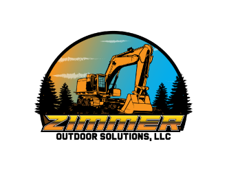 Zimmer outdoor solutions llc logo design by nona