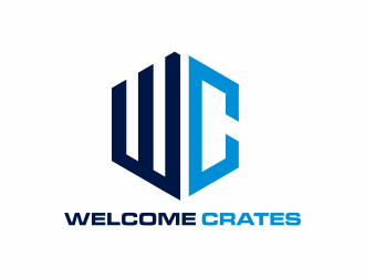 Welcome Crates logo design by hidro