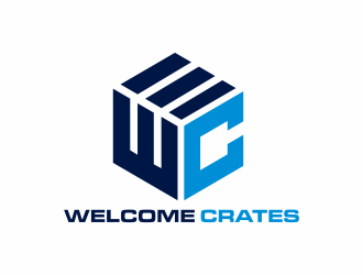 Welcome Crates logo design by hidro