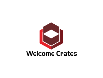 Welcome Crates logo design by Greenlight