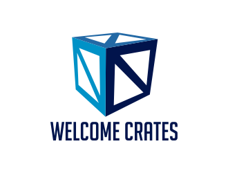 Welcome Crates logo design by Greenlight