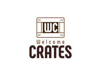 Welcome Crates logo design by aryamaity