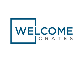 Welcome Crates logo design by p0peye