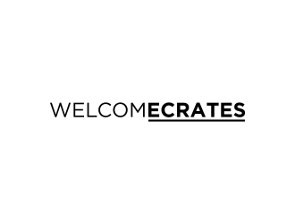 Welcome Crates logo design by p0peye